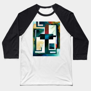 Marble Squares Baseball T-Shirt